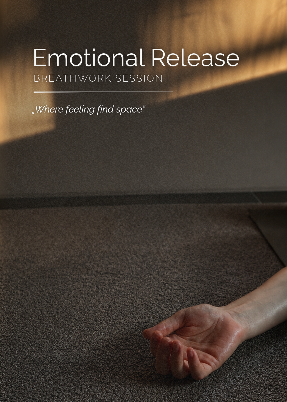 EMOTIONAL RELEASE - Villa Pischelsdorf | 28. Oktober 18:00 - 19:00